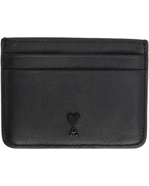 AMI Paris Ami de Coeur スムースレザー カードケース - サムネイル1