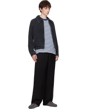 AMI Paris 'Tonal Ami de Coeur' Zipped デニムジャケット - サムネイル4