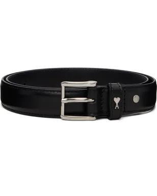 AMI Paris Paris Paris カウハイド レザーベルト - サムネイル1