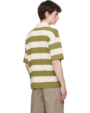 AMI Paris Cotton 'Ami de Coeur' ニットポロシャツ - サムネイル3