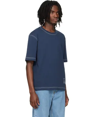 AMI Paris Topstitched Ami de Coeur ボクシーフィット Tシャツ - サムネイル2