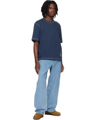 AMI Paris Topstitched Ami de Coeur ボクシーフィット Tシャツ - サムネイル4