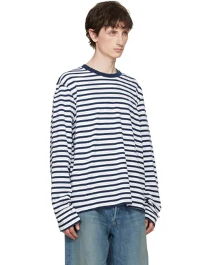 AMI Paris Mariniere 'Ami de Coeur' Tシャツ - サムネイル2