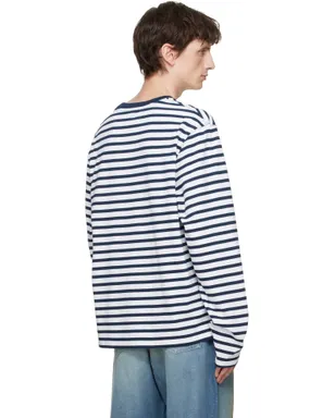 AMI Paris Mariniere 'Ami de Coeur' Tシャツ - サムネイル3