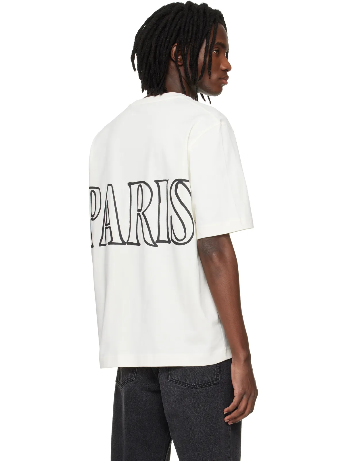 AMI Paris Ami Paris プリント コットン Tシャツ - 画像3