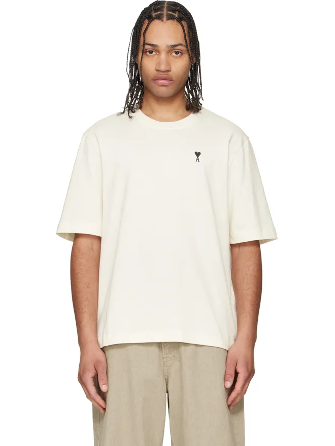 AMI Paris AMI Paris Place des Victoires コットン プリントTシャツの商品画像