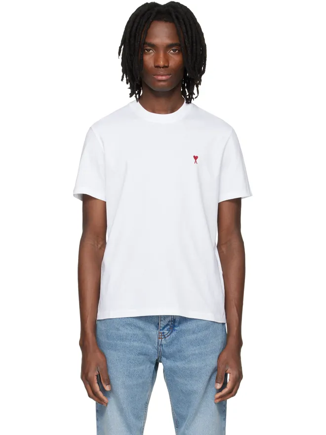 AMI Paris AMI Paris Ami de Coeur コットン Tシャツの商品画像