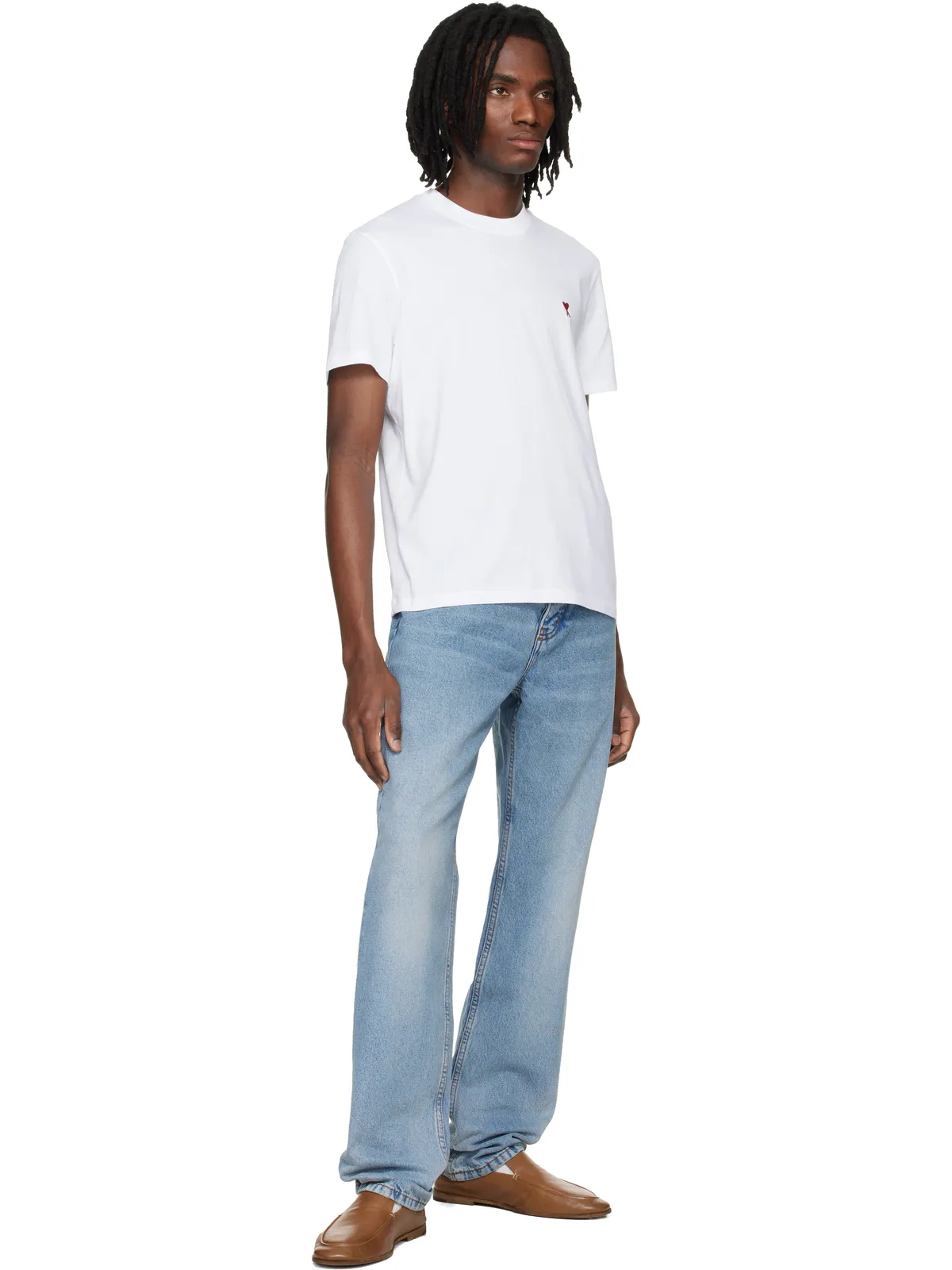 AMI Paris Ami de Coeur コットン Tシャツ - 画像4