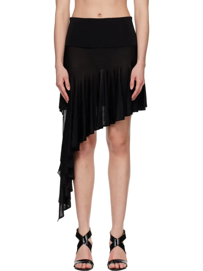 ALAÏA ALAÏA Pointed Knit ミディアムスカートの商品画像