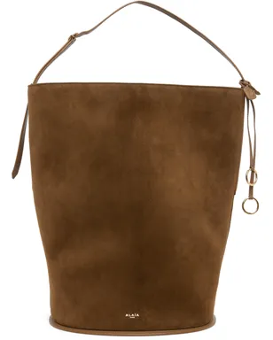ALAÏA ラージ Hip Bucket Bi-Material バッグ - サムネイル1