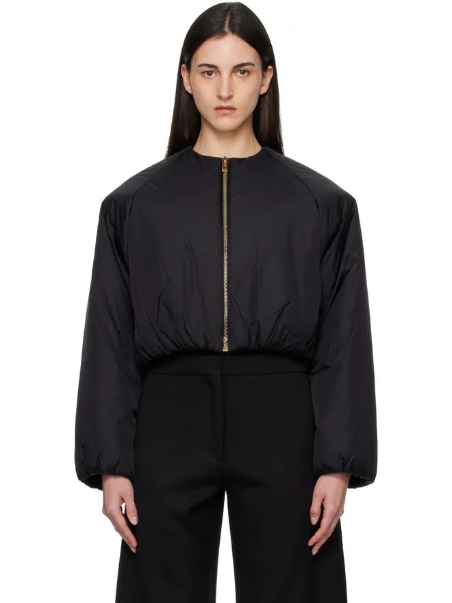 ALAÏA ALAÏA ナイロン タック ボンバージャケットの商品画像