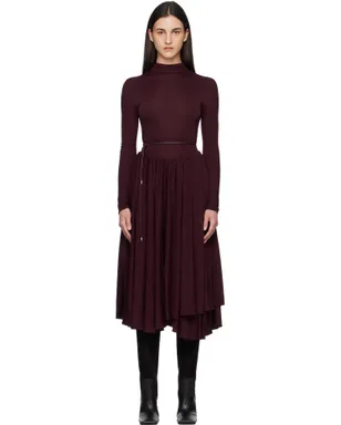 ALAÏA Fit & Flare マキシワンピース - サムネイル1