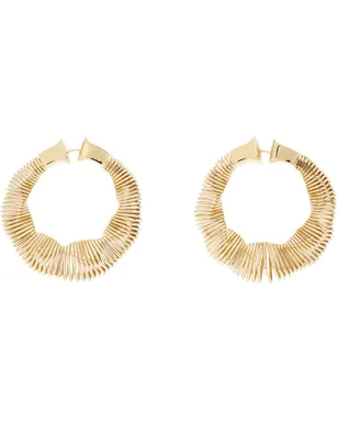 ALAÏA Square Spiral Small フープピアス - サムネイル1