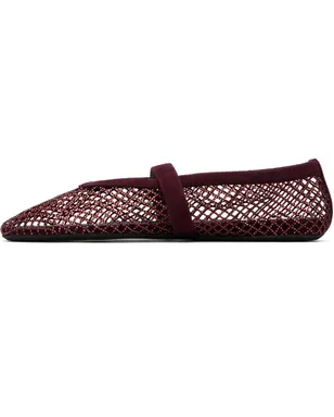 ALAÏA Strass フィッシュネット フラットシューズ - サムネイル3