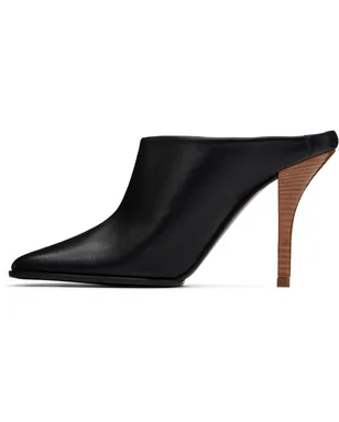 ALAÏA ブラック ミュール ヒール - サムネイル3
