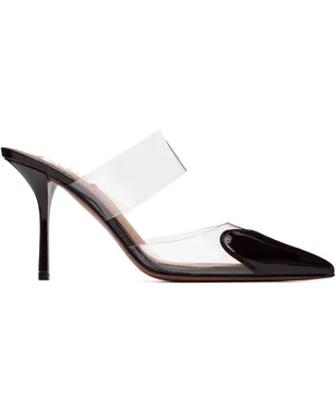 ALAÏA バーガンディ 'Le Cœur' Mule ヒール - サムネイル1