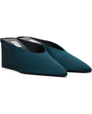 ALAÏA ブルー Cube ミュール ヒール - サムネイル4