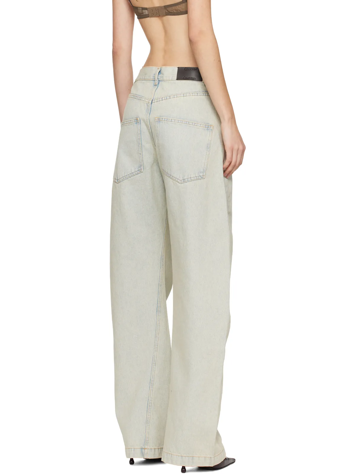 Calvin Klein Collection ルーズジーンズ - 画像3