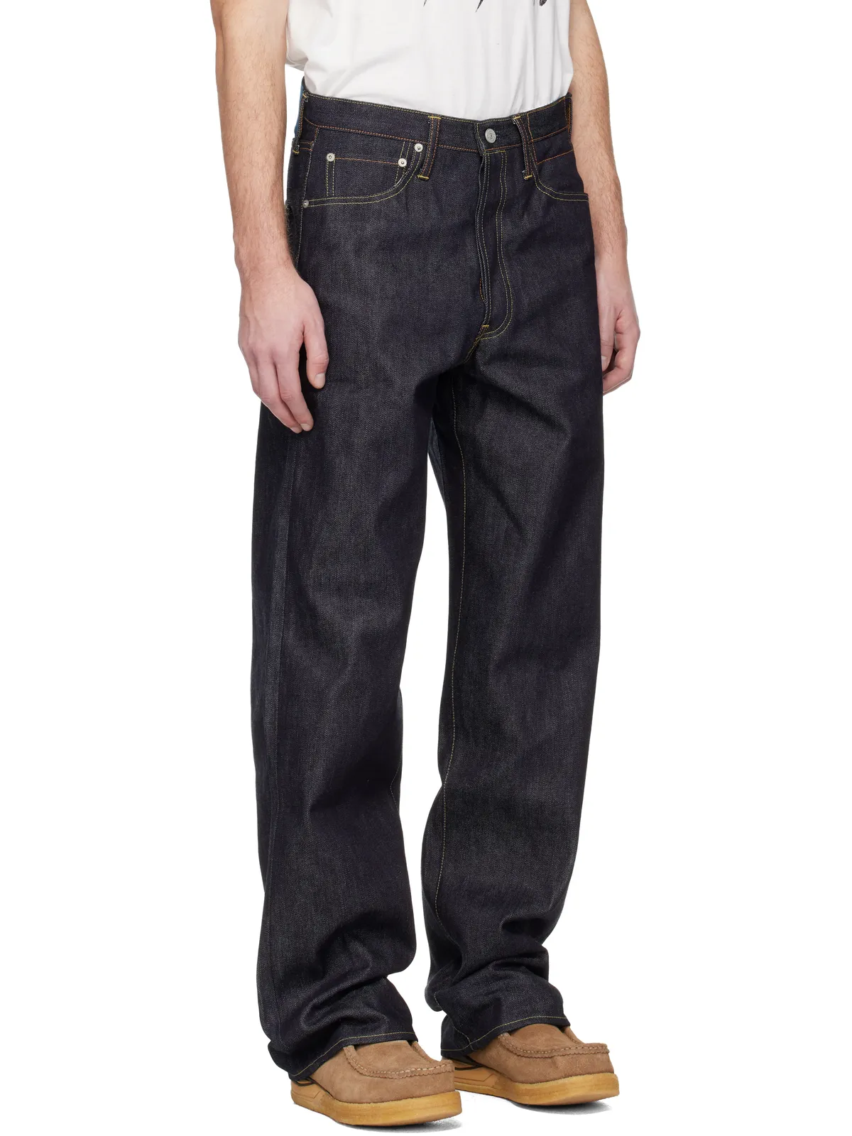 visvim Social Sculpture 01 Ex WD Unwashed ジーンズ - 画像2