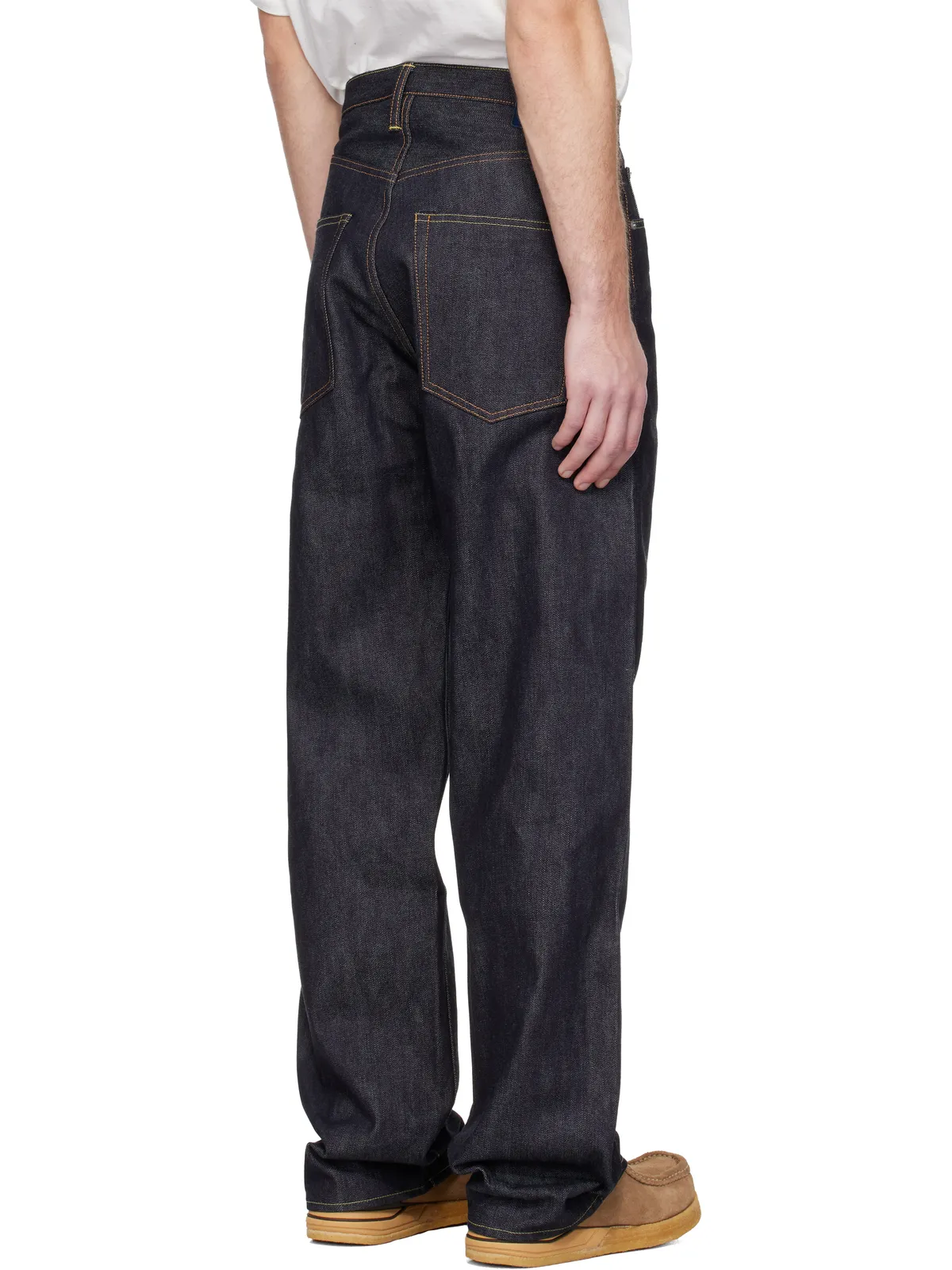 visvim Social Sculpture 01 Ex WD Unwashed ジーンズ - 画像3