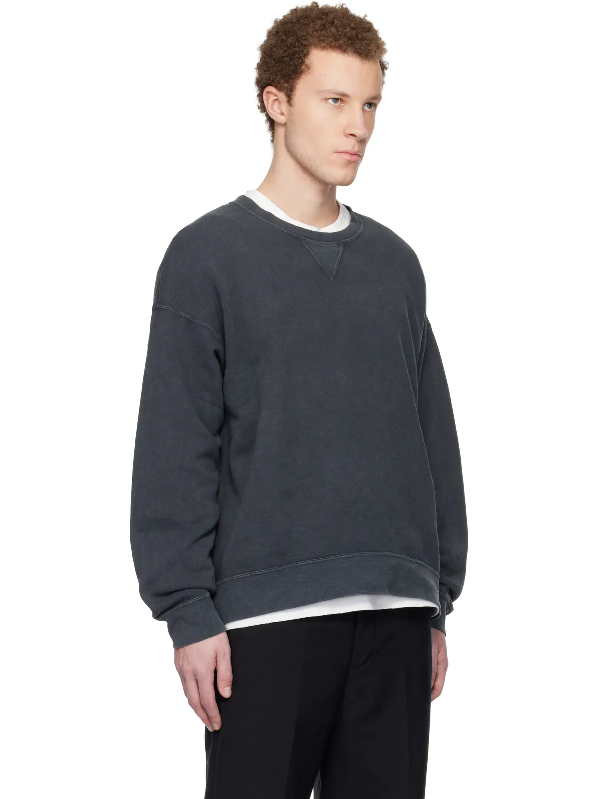 visvim Jumbo SB L/S DMGD スウェットシャツ - 画像2