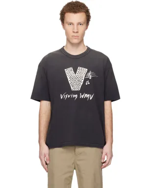 visvim Jumbo S/S 'V' Crash Tシャツ - サムネイル1