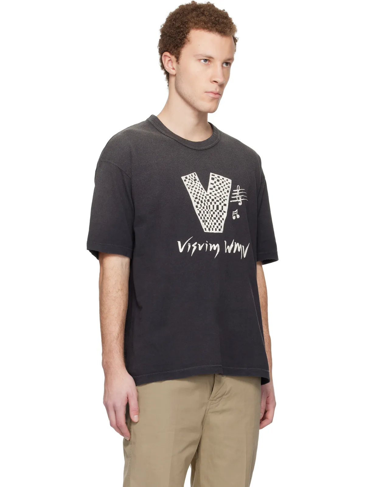 visvim Jumbo S/S 'V' Crash Tシャツ - 画像2