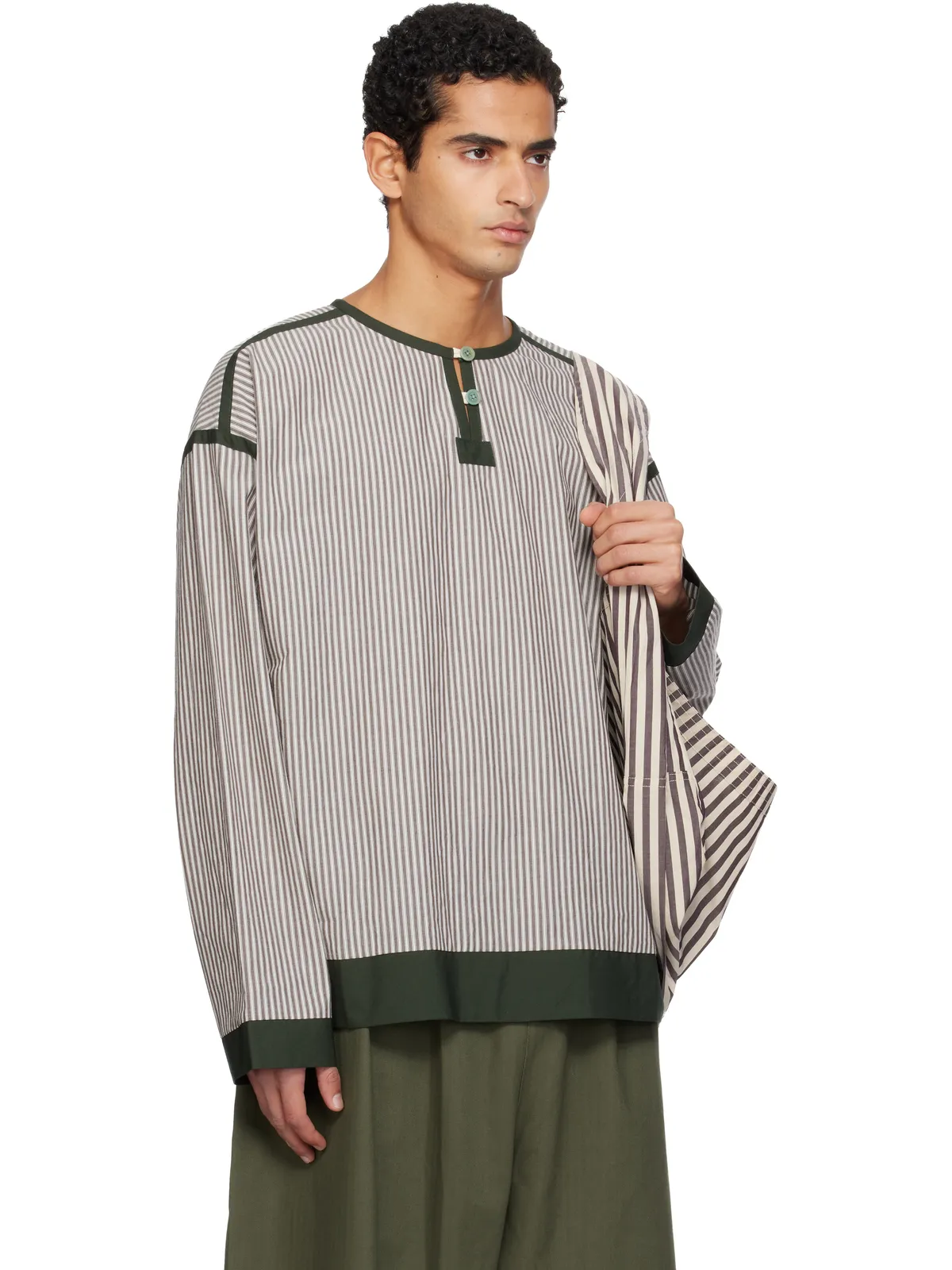 SC103 Catalog ヘンリーネックTシャツ - 画像2