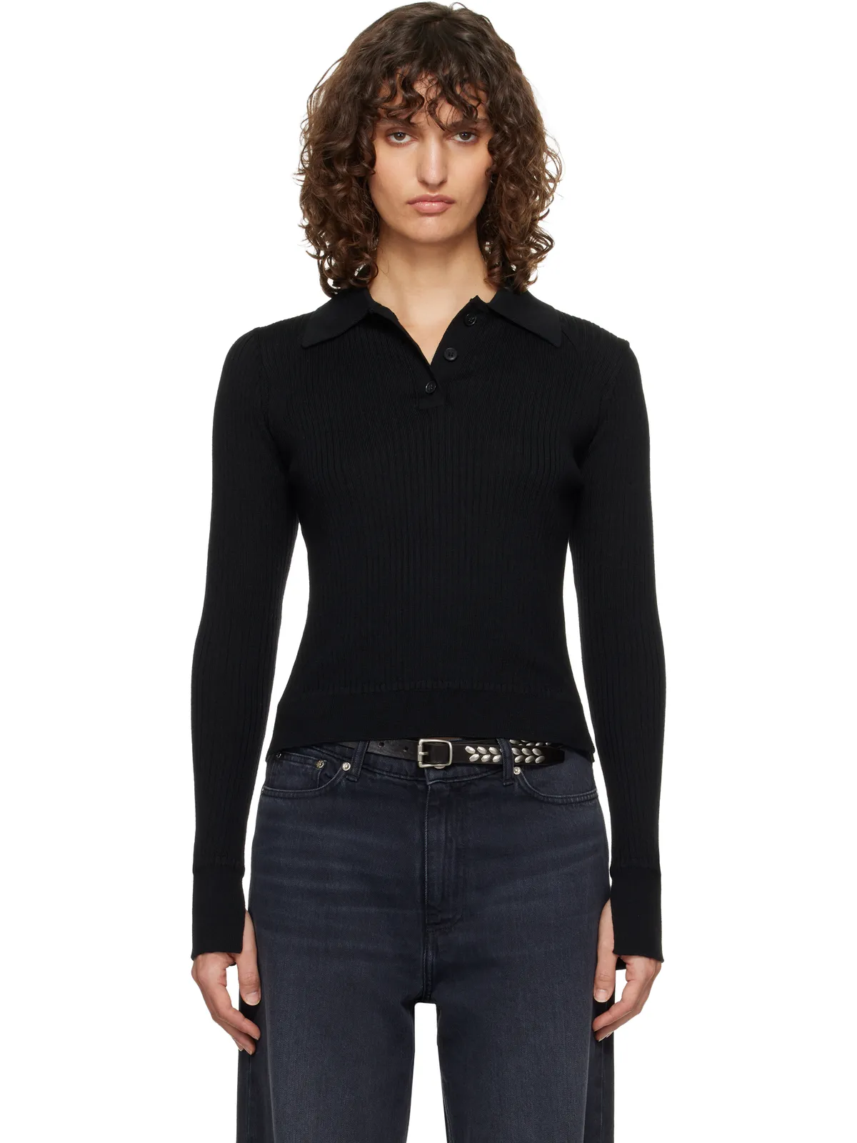 mfpen Partial Placket ポロシャツ - 画像1