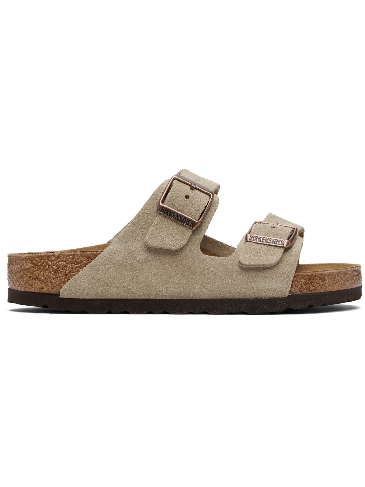 Birkenstock Arizona レギュラー スエード レザー サンダル - 画像1
