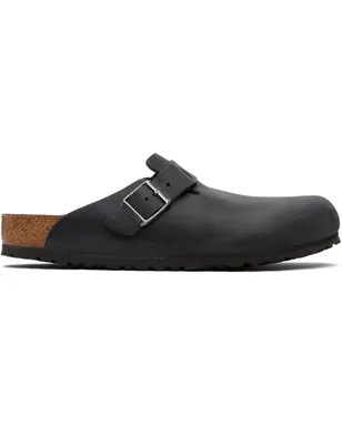 Birkenstock Boston Oiled Leather レギュラー クロッグ - サムネイル1