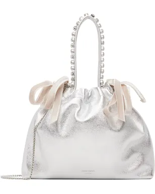 Jimmy Choo ミニ ドローストリング トップハンドル バッグ - サムネイル1