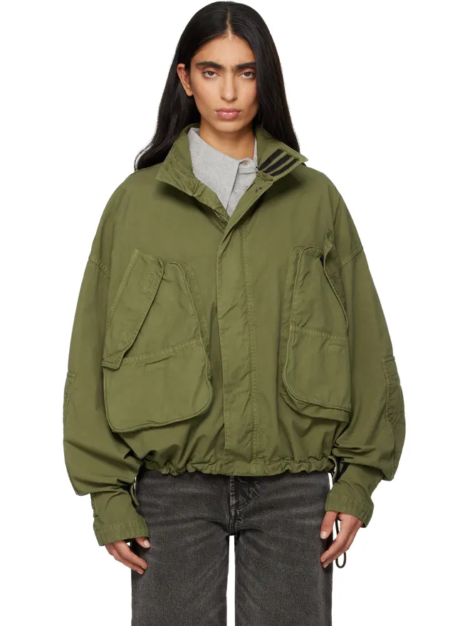 THE ATTICO THE ATTICO Overdyed Bomber ジャケットの商品画像