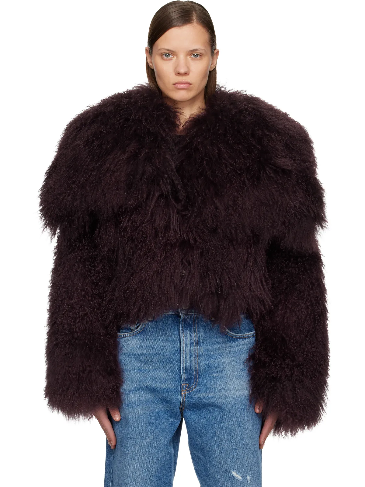 THE ATTICO Shearling Bomber ジャケット - 画像1