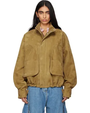 THE ATTICO Suede Bomber ジャケット - サムネイル1