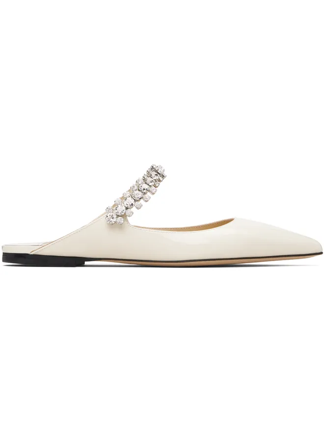 Jimmy Choo Jimmy Choo SSENSE限定 Bing スリッポン フラットシューズの商品画像