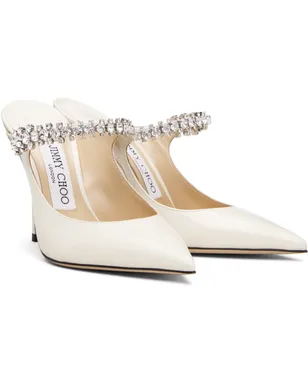 Jimmy Choo SSENSE限定 オフホワイト Bing 100 ヒール - サムネイル4