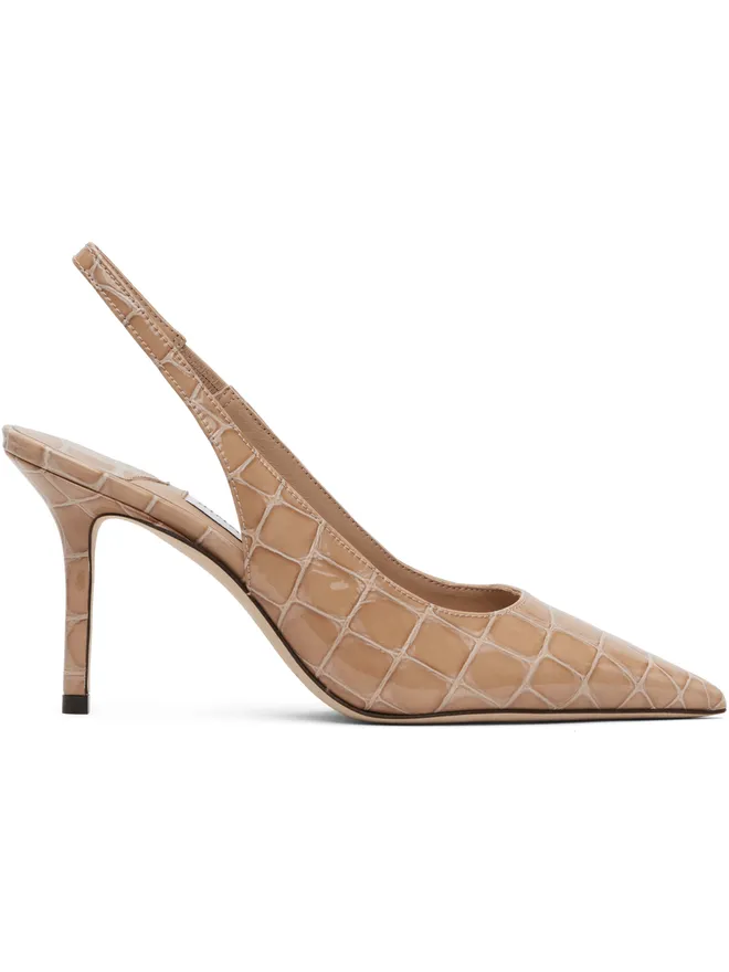Jimmy Choo Jimmy Choo ベージュ Love Sling Back 85 ヒールの商品画像