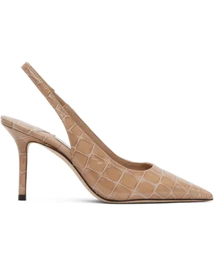 Jimmy Choo ベージュ Love Sling Back 85 ヒール - サムネイル1