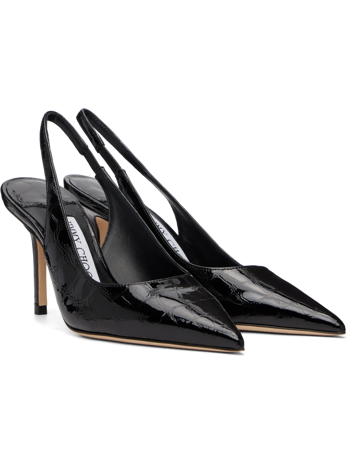 Jimmy Choo ブラック Love SB 85 ヒール - 画像4