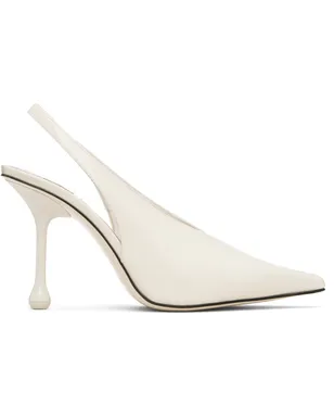 Jimmy Choo オフホワイト Isa 95 ヒール - サムネイル1
