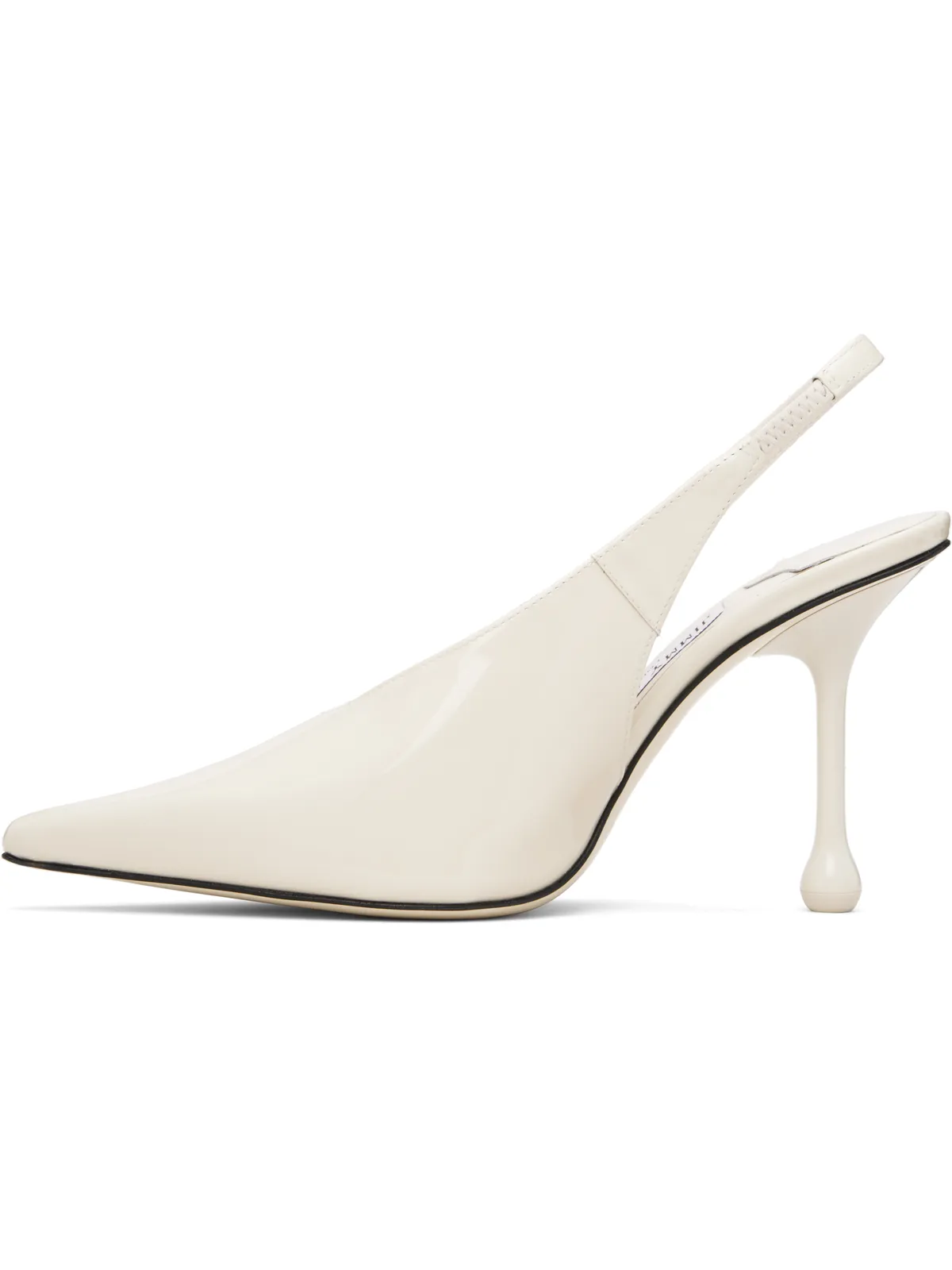 Jimmy Choo オフホワイト Isa 95 ヒール - 画像3