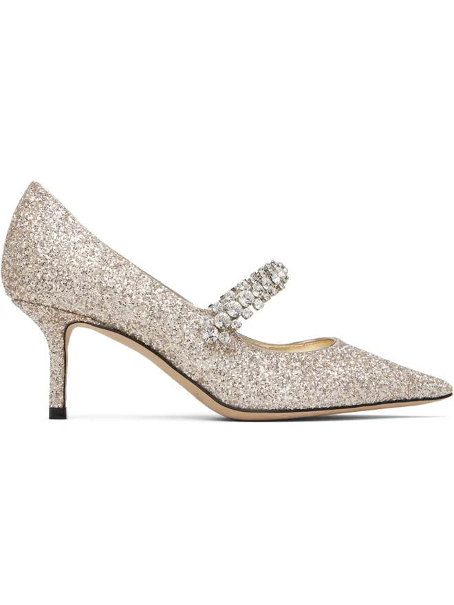 Jimmy Choo Jimmy Choo シルバー Bing Pump 65 ヒールの商品画像