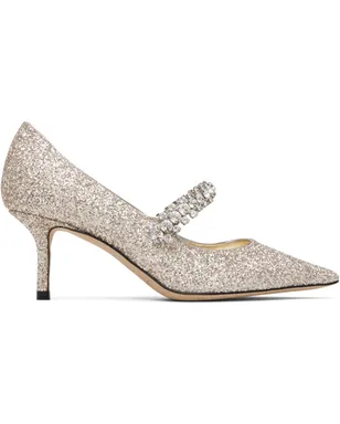Jimmy Choo シルバー Bing Pump 65 ヒール - サムネイル1