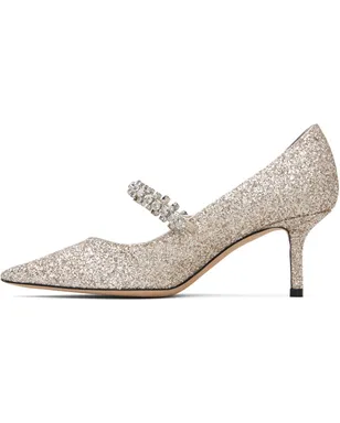 Jimmy Choo シルバー Bing Pump 65 ヒール - サムネイル3