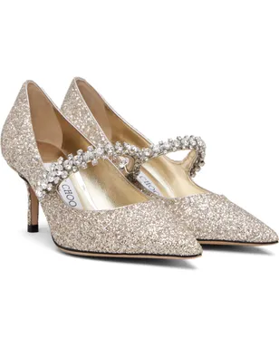 Jimmy Choo シルバー Bing Pump 65 ヒール - サムネイル4