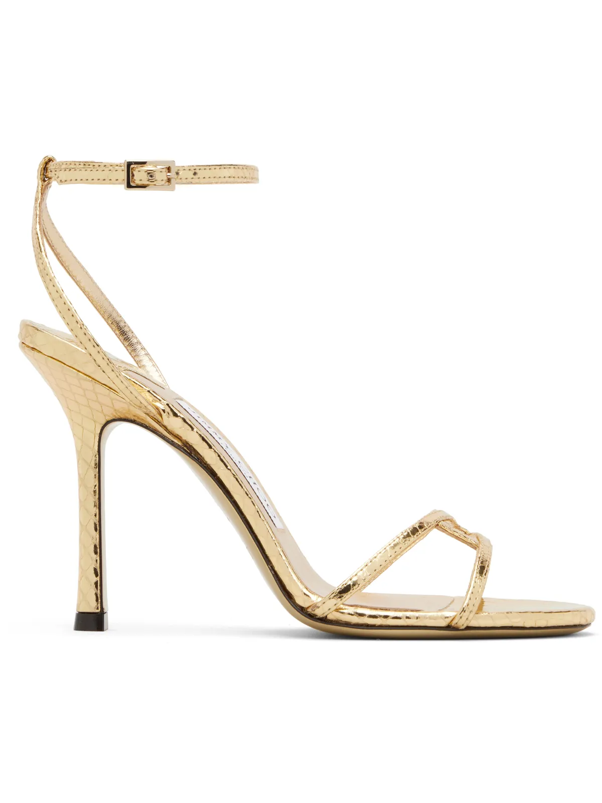 Jimmy Choo Leo 100 Candy ラップ ヒールサンダル - 画像1