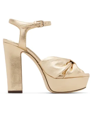 Jimmy Choo Heloise 120 プラットフォーム ヒールサンダル - サムネイル1