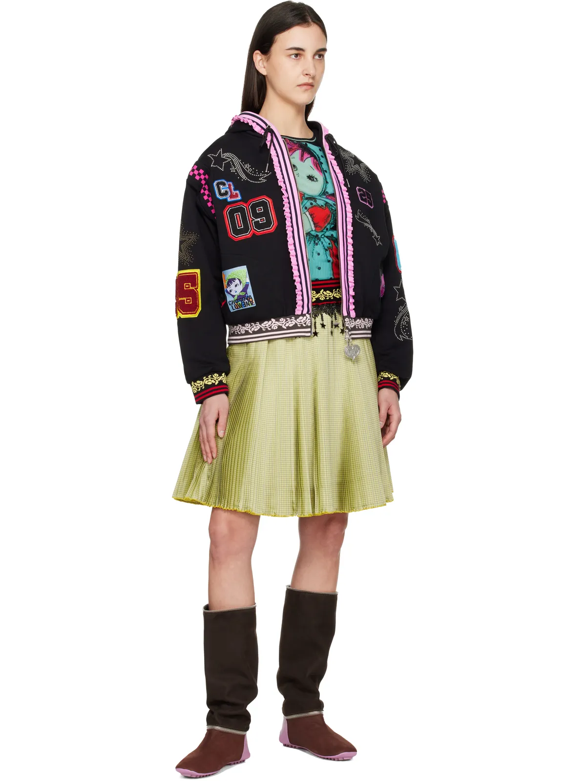 Chopova Lowena Wolfpack フーディ - 画像4