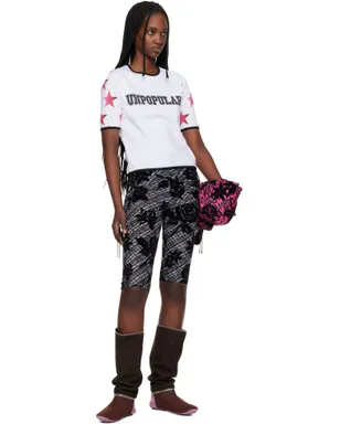 Chopova Lowena 'Unpopular' Fitted ジャージ Tシャツ - サムネイル4